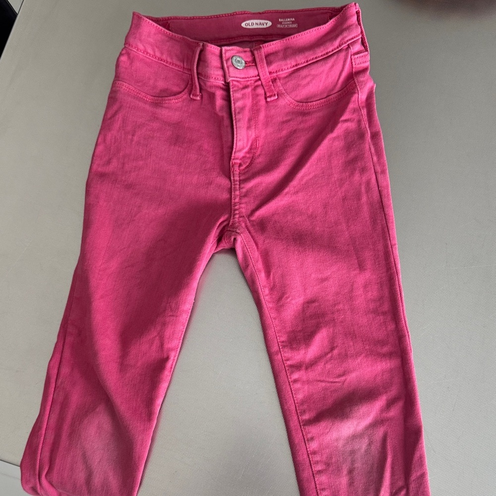 Old Navy Kids Vibrant Pink Jeans